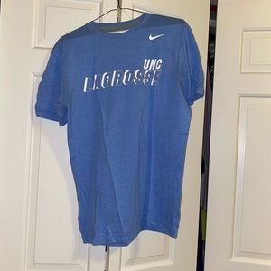 Nike UNC (University of North Carolina) Lacrosse Shirt